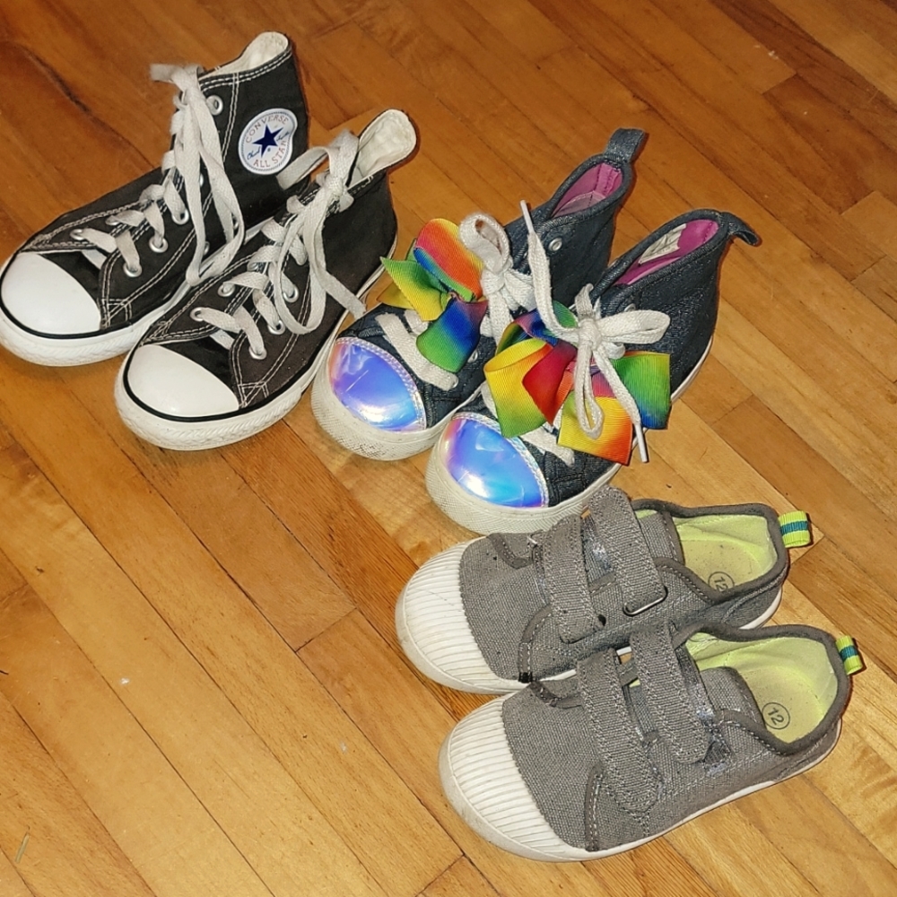 Girl's size 12 sneaker bundle
